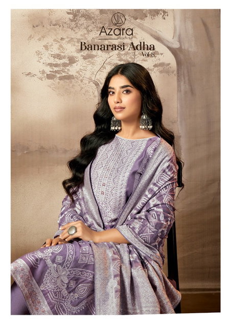 Banarashi  Adah Vol 8 By Radhika Azara Cotton Dress Material Wholesale Market In Surat